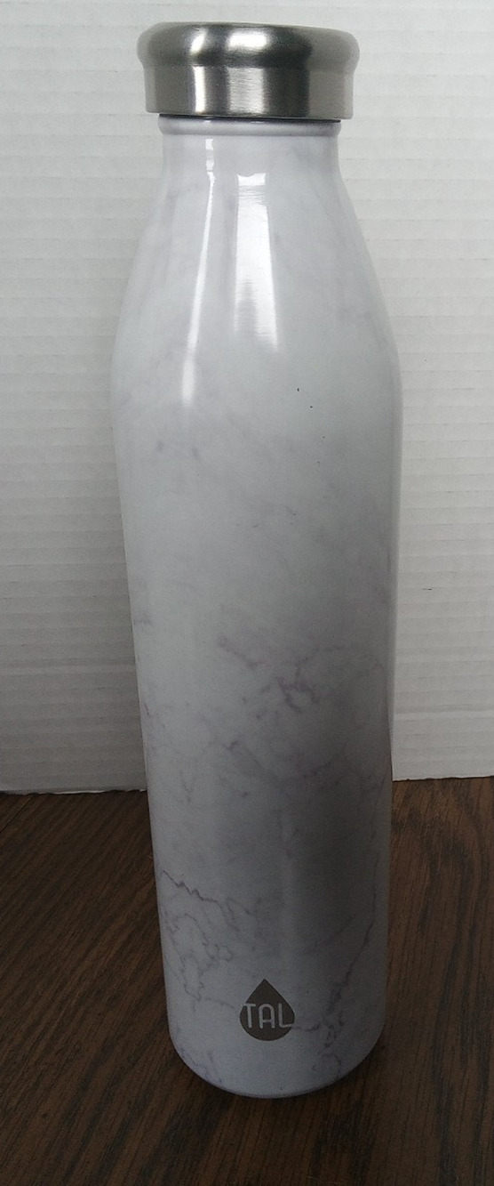 Tal 20oz Modern Marble Stainless Steel Water Bottle Model #WM1594